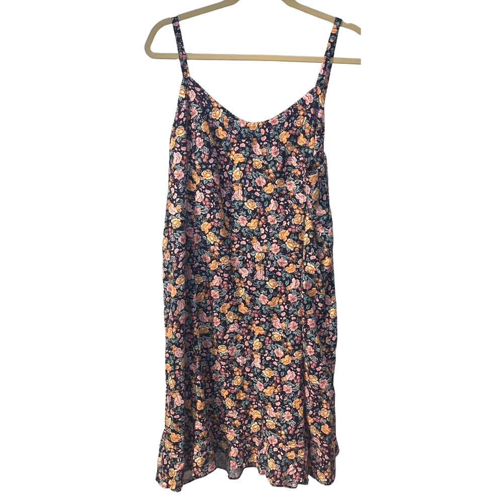 Old Navy Women's Cami Mini Dress Plus Size XXL NEW Floral Cottage Vacation Beach